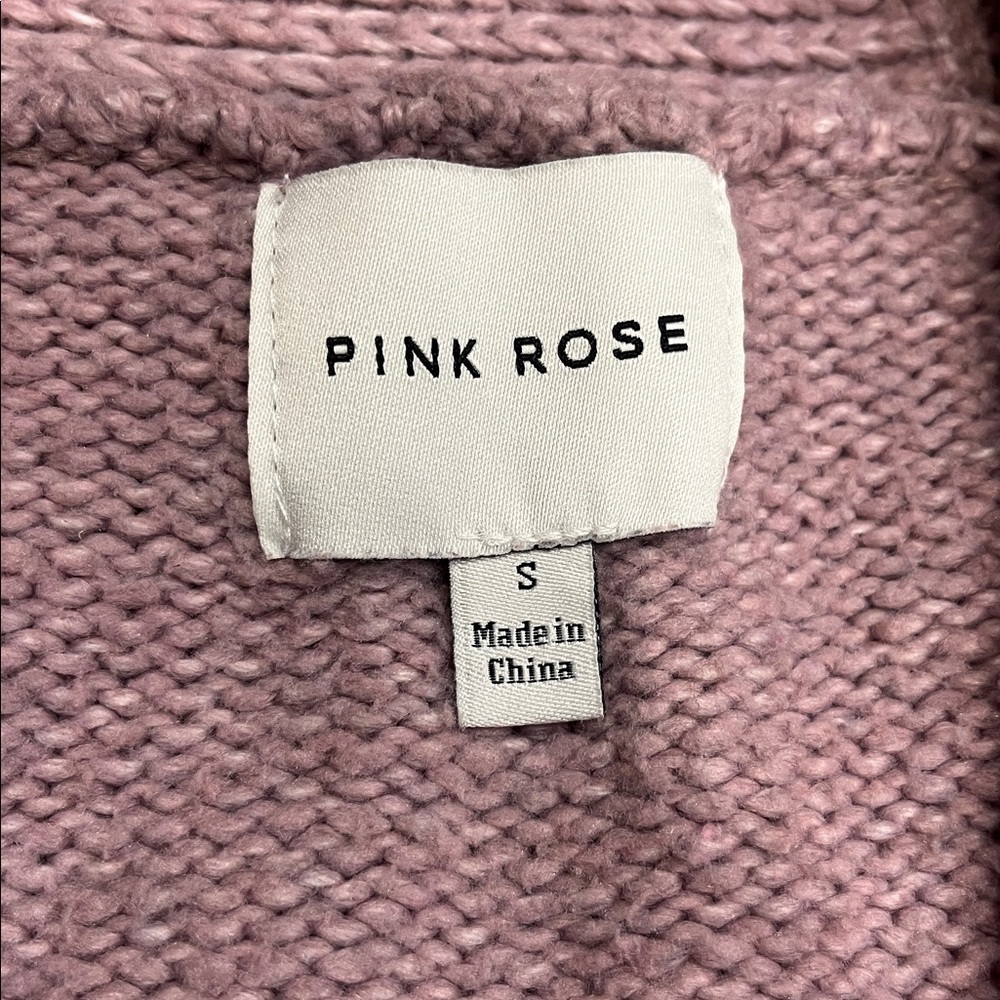 PINK ROSE sweater - Picture 3 of 5